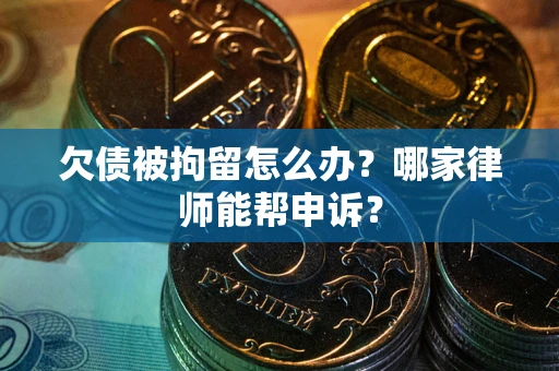 武汉欠债被拘留怎么办？哪家律师能帮申诉？